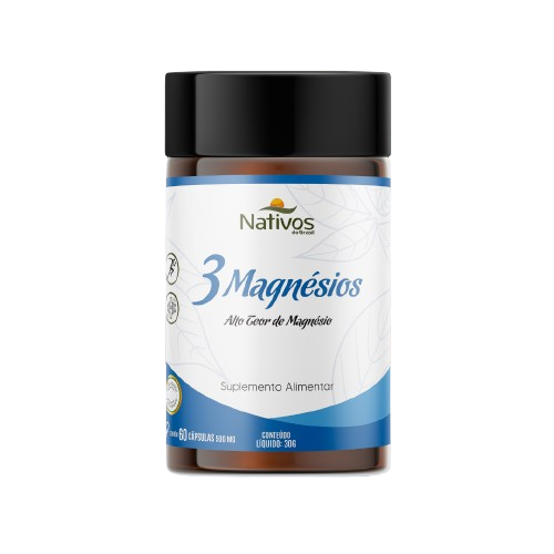 3 MAGNESIOS 60 CAPS