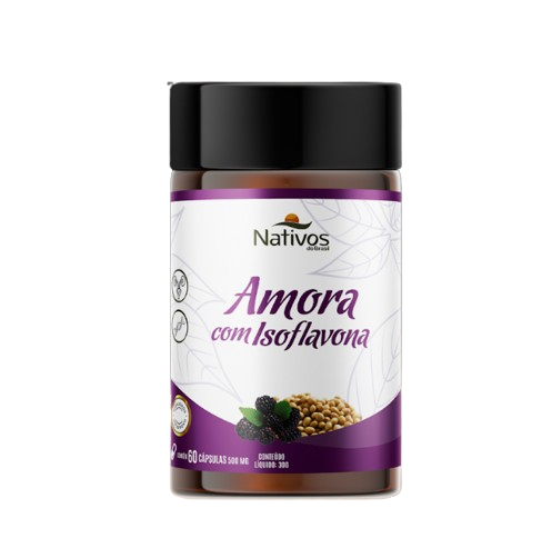 AMORA COM ISOFLAVONA 60 CAPS